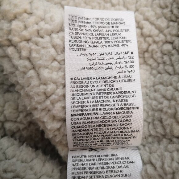 Old Navy Ladies Size XL Navy & White Waffle Pattern Pullover Hoodie - Picture 6 of 12